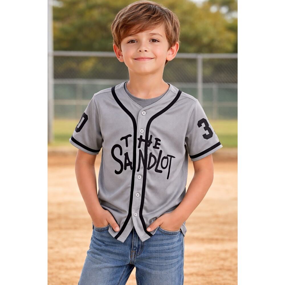 Sandlot Benny Rodriguez Baseball Jersey Kids Small No.30